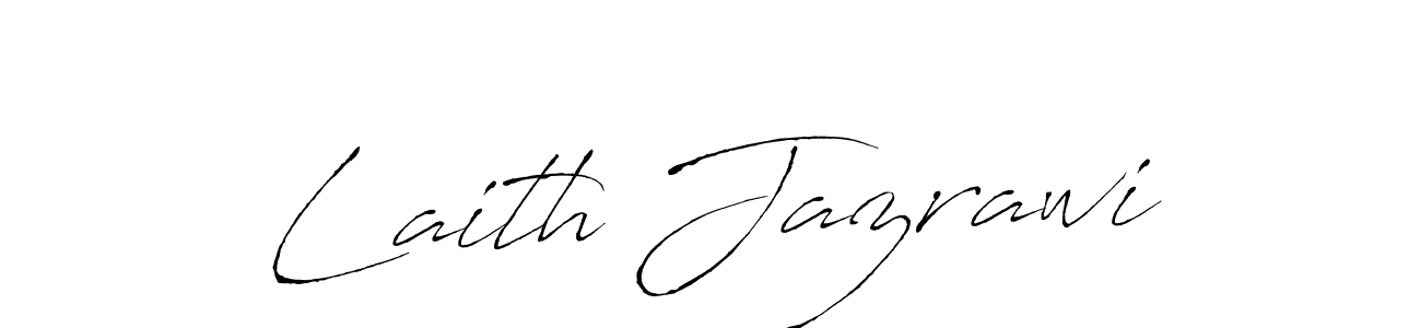 The best way (Antro_Vectra) to make a short signature is to pick only two or three words in your name. The name Laith Jazrawi include a total of six letters. For converting this name. Laith Jazrawi signature style 6 images and pictures png