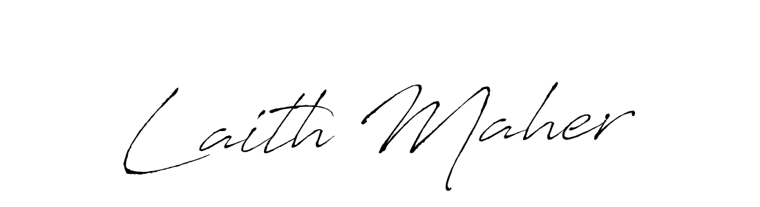 Use a signature maker to create a handwritten signature online. With this signature software, you can design (Antro_Vectra) your own signature for name Laith Maher. Laith Maher signature style 6 images and pictures png