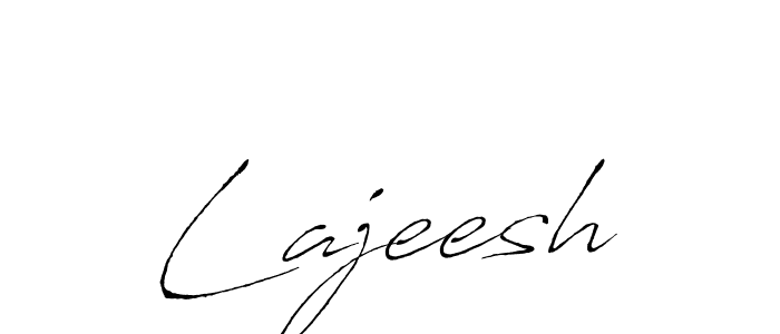 Use a signature maker to create a handwritten signature online. With this signature software, you can design (Antro_Vectra) your own signature for name Lajeesh. Lajeesh signature style 6 images and pictures png
