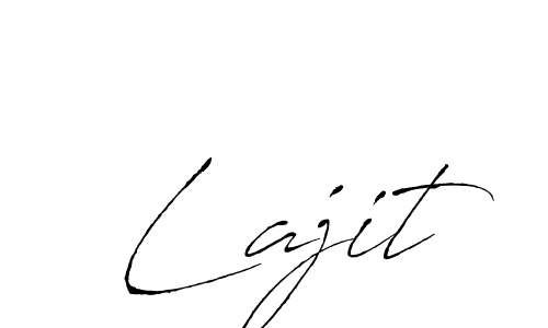 How to make Lajit name signature. Use Antro_Vectra style for creating short signs online. This is the latest handwritten sign. Lajit signature style 6 images and pictures png