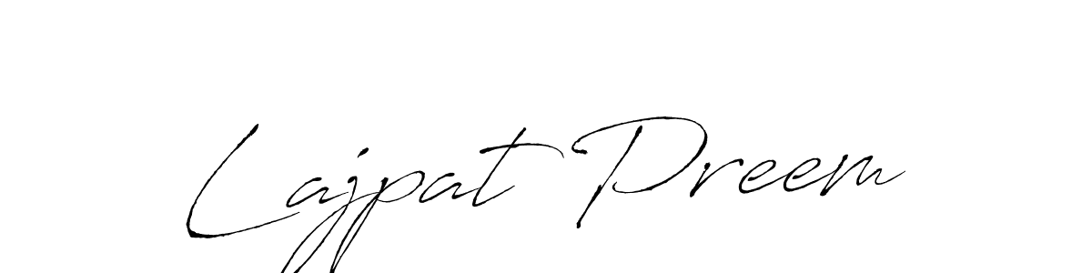 Also we have Lajpat Preem name is the best signature style. Create professional handwritten signature collection using Antro_Vectra autograph style. Lajpat Preem signature style 6 images and pictures png