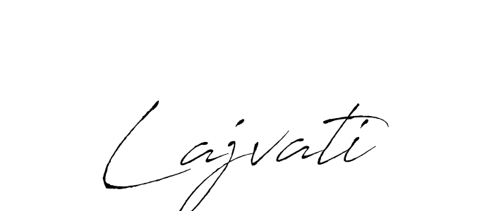 You should practise on your own different ways (Antro_Vectra) to write your name (Lajvati) in signature. don't let someone else do it for you. Lajvati signature style 6 images and pictures png