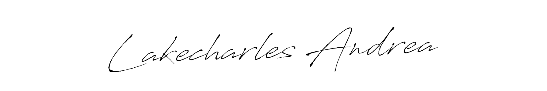 It looks lik you need a new signature style for name Lakecharles Andrea. Design unique handwritten (Antro_Vectra) signature with our free signature maker in just a few clicks. Lakecharles Andrea signature style 6 images and pictures png