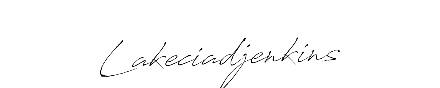 How to make Lakeciadjenkins signature? Antro_Vectra is a professional autograph style. Create handwritten signature for Lakeciadjenkins name. Lakeciadjenkins signature style 6 images and pictures png