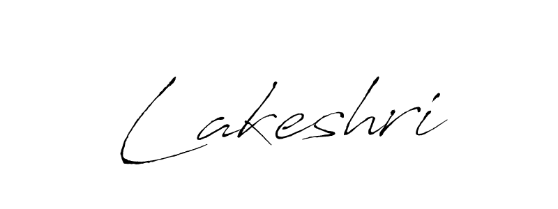 Use a signature maker to create a handwritten signature online. With this signature software, you can design (Antro_Vectra) your own signature for name Lakeshri. Lakeshri signature style 6 images and pictures png