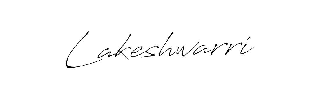 Also You can easily find your signature by using the search form. We will create Lakeshwarri name handwritten signature images for you free of cost using Antro_Vectra sign style. Lakeshwarri signature style 6 images and pictures png