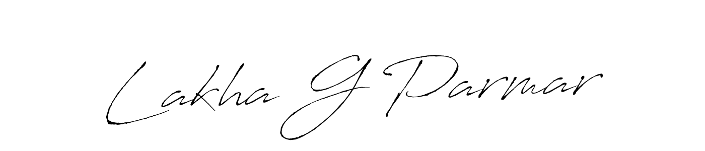 Make a short Lakha G Parmar signature style. Manage your documents anywhere anytime using Antro_Vectra. Create and add eSignatures, submit forms, share and send files easily. Lakha G Parmar signature style 6 images and pictures png