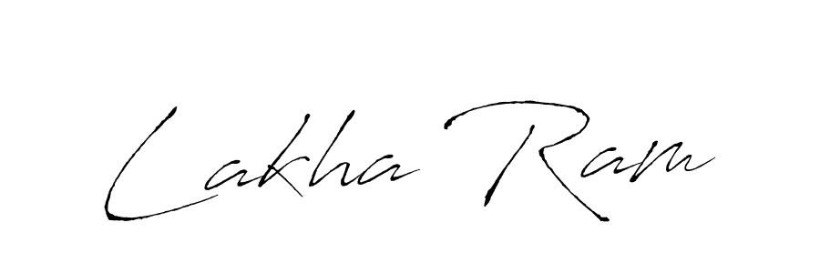 The best way (Antro_Vectra) to make a short signature is to pick only two or three words in your name. The name Lakha Ram include a total of six letters. For converting this name. Lakha Ram signature style 6 images and pictures png