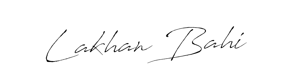 It looks lik you need a new signature style for name Lakhan Bahi. Design unique handwritten (Antro_Vectra) signature with our free signature maker in just a few clicks. Lakhan Bahi signature style 6 images and pictures png