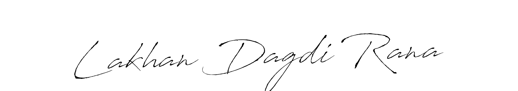 How to make Lakhan Dagdi Rana signature? Antro_Vectra is a professional autograph style. Create handwritten signature for Lakhan Dagdi Rana name. Lakhan Dagdi Rana signature style 6 images and pictures png