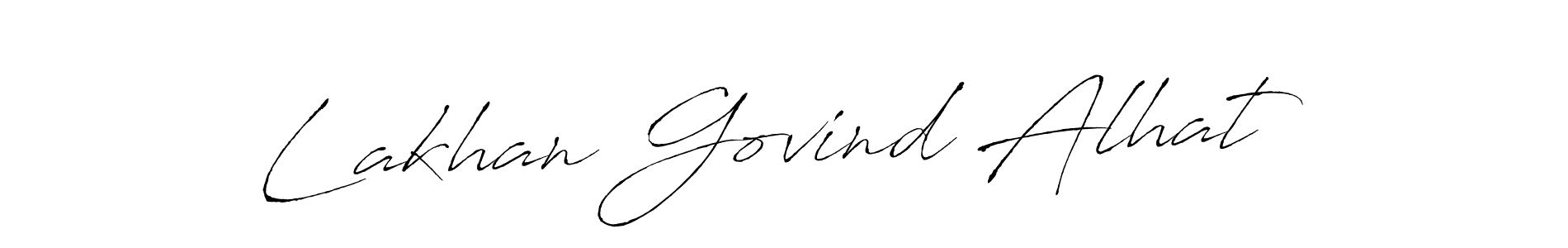 if you are searching for the best signature style for your name Lakhan Govind Alhat. so please give up your signature search. here we have designed multiple signature styles  using Antro_Vectra. Lakhan Govind Alhat signature style 6 images and pictures png