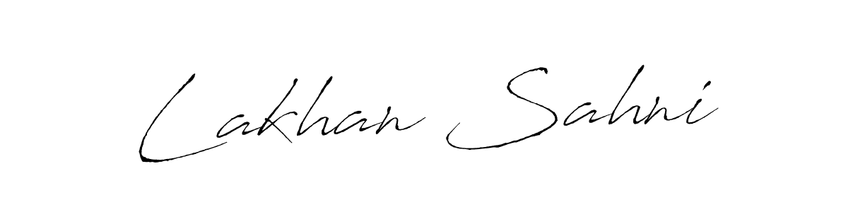 Also You can easily find your signature by using the search form. We will create Lakhan Sahni name handwritten signature images for you free of cost using Antro_Vectra sign style. Lakhan Sahni signature style 6 images and pictures png