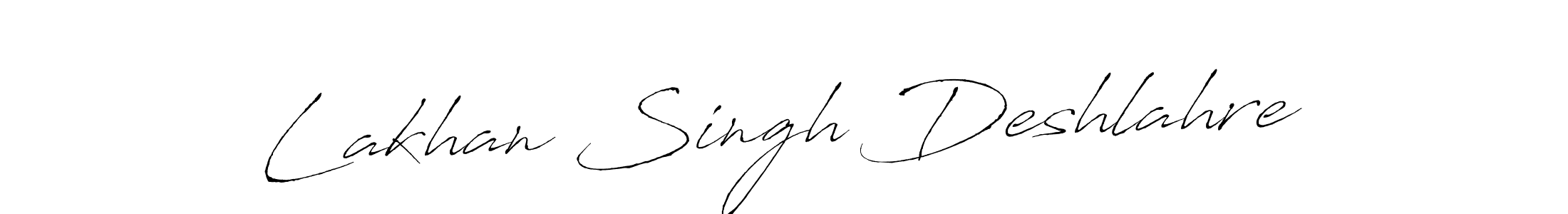 Also we have Lakhan Singh Deshlahre name is the best signature style. Create professional handwritten signature collection using Antro_Vectra autograph style. Lakhan Singh Deshlahre signature style 6 images and pictures png