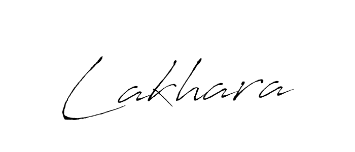 Make a beautiful signature design for name Lakhara. With this signature (Antro_Vectra) style, you can create a handwritten signature for free. Lakhara signature style 6 images and pictures png