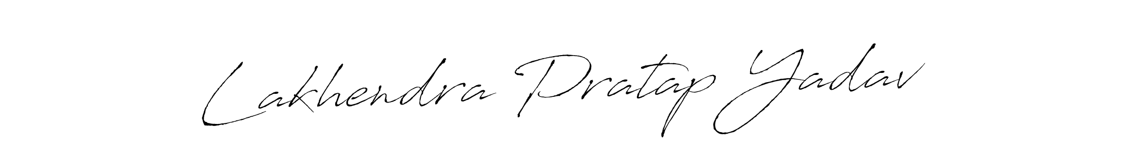 Lakhendra Pratap Yadav stylish signature style. Best Handwritten Sign (Antro_Vectra) for my name. Handwritten Signature Collection Ideas for my name Lakhendra Pratap Yadav. Lakhendra Pratap Yadav signature style 6 images and pictures png