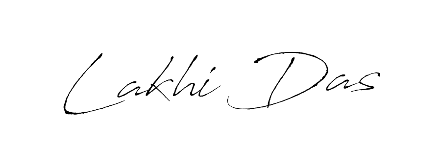 Design your own signature with our free online signature maker. With this signature software, you can create a handwritten (Antro_Vectra) signature for name Lakhi Das. Lakhi Das signature style 6 images and pictures png