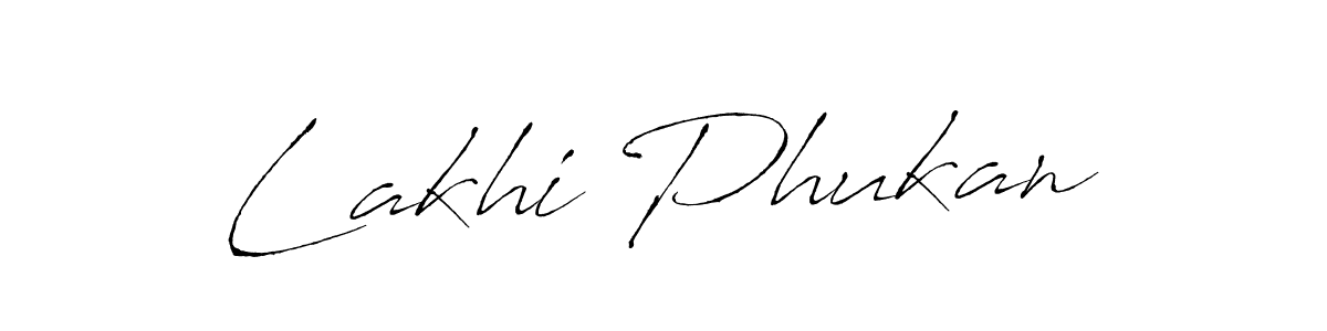 The best way (Antro_Vectra) to make a short signature is to pick only two or three words in your name. The name Lakhi Phukan include a total of six letters. For converting this name. Lakhi Phukan signature style 6 images and pictures png