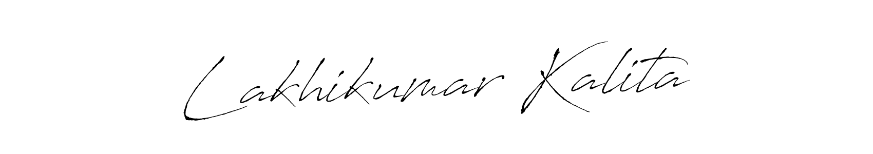 Use a signature maker to create a handwritten signature online. With this signature software, you can design (Antro_Vectra) your own signature for name Lakhikumar Kalita. Lakhikumar Kalita signature style 6 images and pictures png