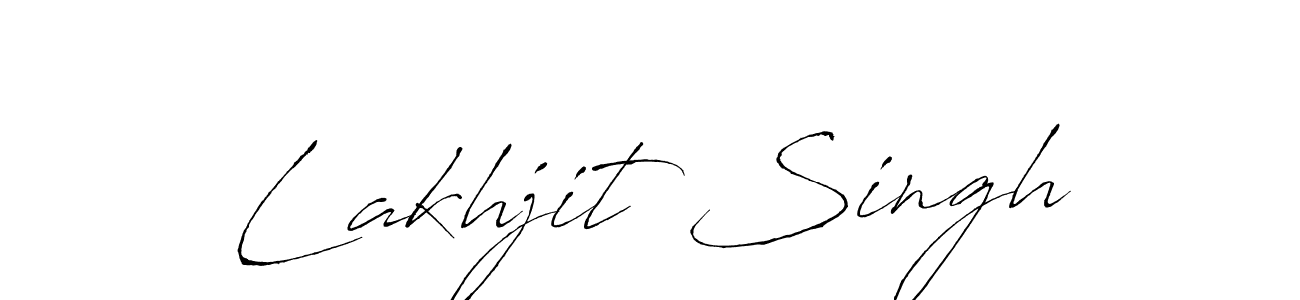 Design your own signature with our free online signature maker. With this signature software, you can create a handwritten (Antro_Vectra) signature for name Lakhjit Singh. Lakhjit Singh signature style 6 images and pictures png