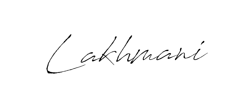 You should practise on your own different ways (Antro_Vectra) to write your name (Lakhmani) in signature. don't let someone else do it for you. Lakhmani signature style 6 images and pictures png
