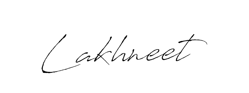 Create a beautiful signature design for name Lakhneet. With this signature (Antro_Vectra) fonts, you can make a handwritten signature for free. Lakhneet signature style 6 images and pictures png