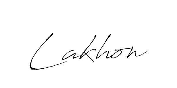 Once you've used our free online signature maker to create your best signature Antro_Vectra style, it's time to enjoy all of the benefits that Lakhon name signing documents. Lakhon signature style 6 images and pictures png