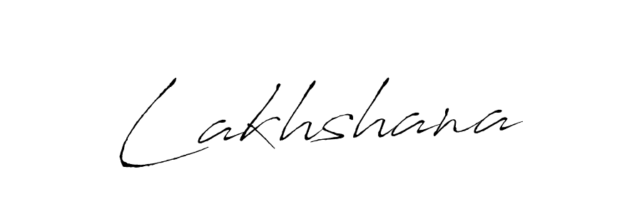 Lakhshana stylish signature style. Best Handwritten Sign (Antro_Vectra) for my name. Handwritten Signature Collection Ideas for my name Lakhshana. Lakhshana signature style 6 images and pictures png