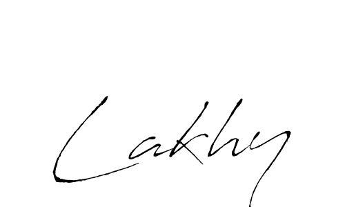 It looks lik you need a new signature style for name Lakhy. Design unique handwritten (Antro_Vectra) signature with our free signature maker in just a few clicks. Lakhy signature style 6 images and pictures png