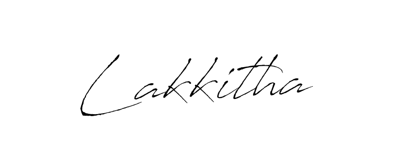 How to make Lakkitha name signature. Use Antro_Vectra style for creating short signs online. This is the latest handwritten sign. Lakkitha signature style 6 images and pictures png