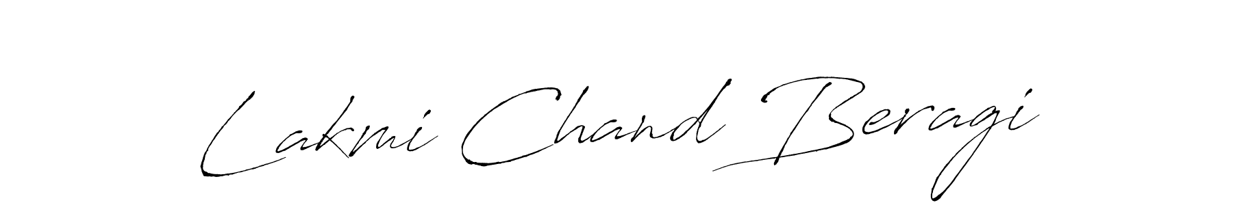 You should practise on your own different ways (Antro_Vectra) to write your name (Lakmi Chand Beragi) in signature. don't let someone else do it for you. Lakmi Chand Beragi signature style 6 images and pictures png