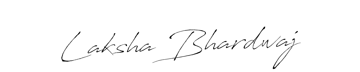 Make a short Laksha Bhardwaj signature style. Manage your documents anywhere anytime using Antro_Vectra. Create and add eSignatures, submit forms, share and send files easily. Laksha Bhardwaj signature style 6 images and pictures png