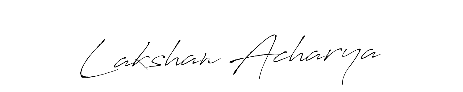 Make a beautiful signature design for name Lakshan Acharya. Use this online signature maker to create a handwritten signature for free. Lakshan Acharya signature style 6 images and pictures png