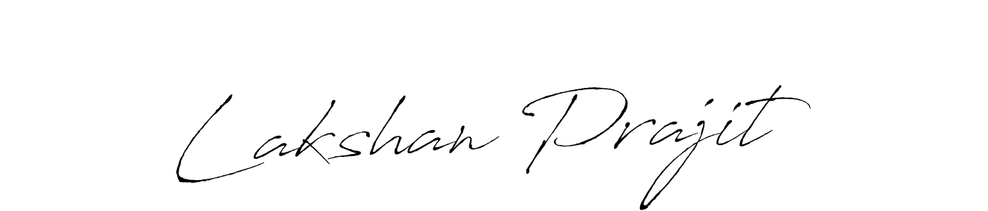 if you are searching for the best signature style for your name Lakshan Prajit. so please give up your signature search. here we have designed multiple signature styles  using Antro_Vectra. Lakshan Prajit signature style 6 images and pictures png