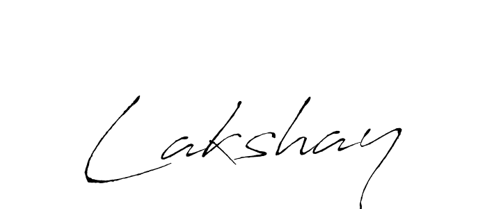 Lakshay stylish signature style. Best Handwritten Sign (Antro_Vectra) for my name. Handwritten Signature Collection Ideas for my name Lakshay. Lakshay signature style 6 images and pictures png