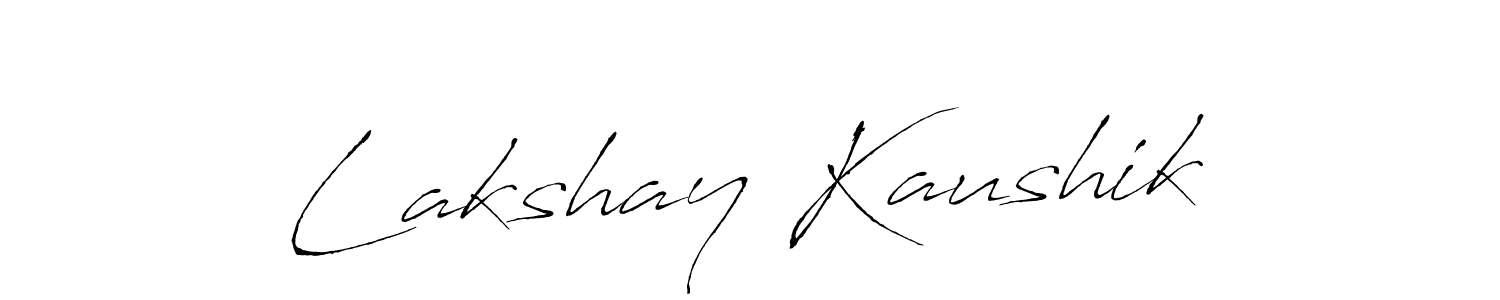 How to Draw Lakshay Kaushik signature style? Antro_Vectra is a latest design signature styles for name Lakshay Kaushik. Lakshay Kaushik signature style 6 images and pictures png