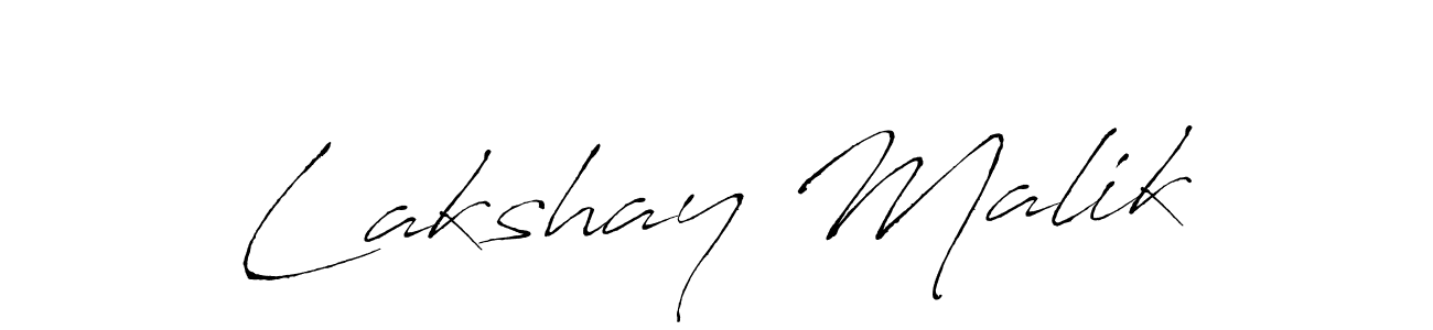 Also we have Lakshay Malik name is the best signature style. Create professional handwritten signature collection using Antro_Vectra autograph style. Lakshay Malik signature style 6 images and pictures png