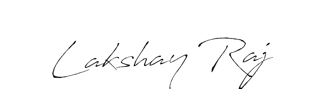 Lakshay Raj stylish signature style. Best Handwritten Sign (Antro_Vectra) for my name. Handwritten Signature Collection Ideas for my name Lakshay Raj. Lakshay Raj signature style 6 images and pictures png