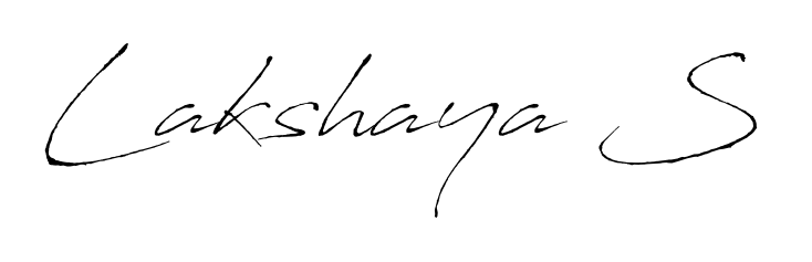 It looks like you need a new signature style for name Lakshaya S. Design unique handwritten (Antro_Vectra) signature with our free signature maker in just a few clicks. Lakshaya S signature style 6 images and pictures png