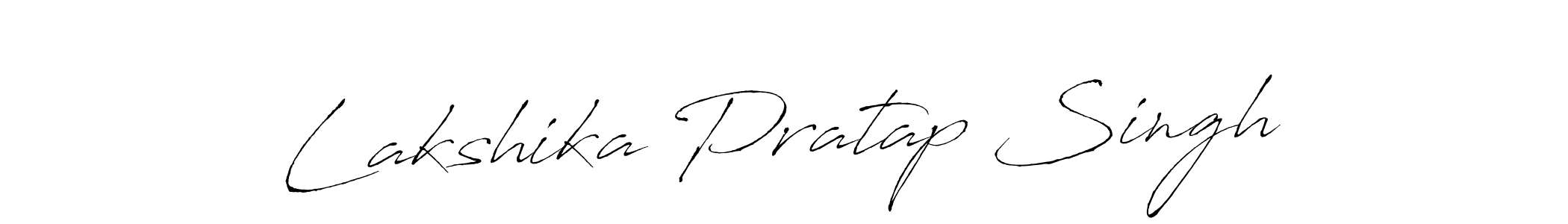 Also we have Lakshika Pratap Singh name is the best signature style. Create professional handwritten signature collection using Antro_Vectra autograph style. Lakshika Pratap Singh signature style 6 images and pictures png