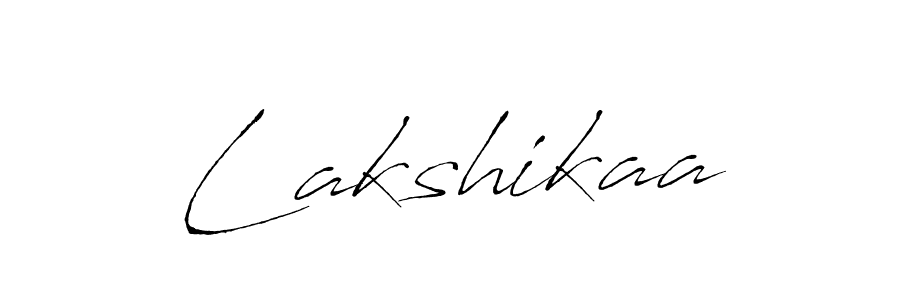 Also You can easily find your signature by using the search form. We will create Lakshikaa name handwritten signature images for you free of cost using Antro_Vectra sign style. Lakshikaa signature style 6 images and pictures png
