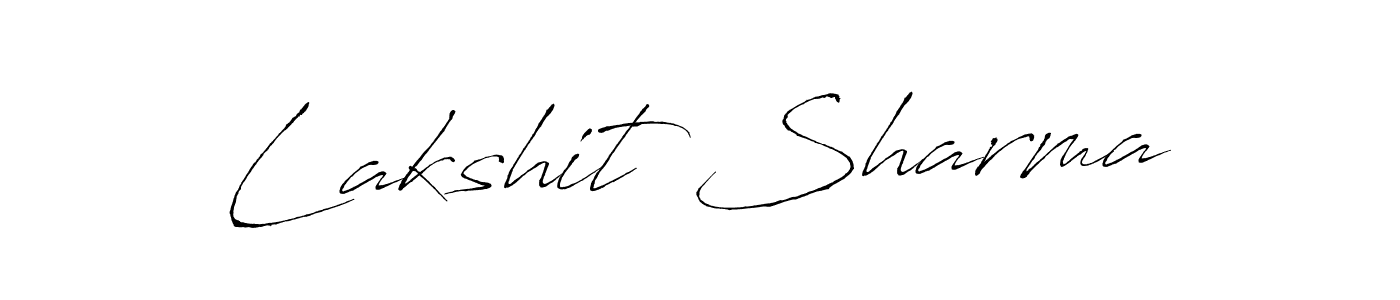 It looks lik you need a new signature style for name Lakshit Sharma. Design unique handwritten (Antro_Vectra) signature with our free signature maker in just a few clicks. Lakshit Sharma signature style 6 images and pictures png