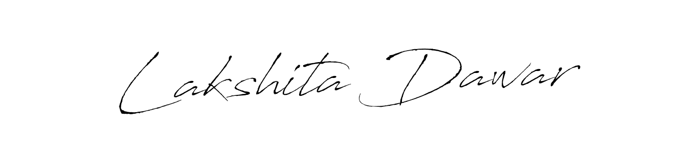 How to make Lakshita Dawar signature? Antro_Vectra is a professional autograph style. Create handwritten signature for Lakshita Dawar name. Lakshita Dawar signature style 6 images and pictures png