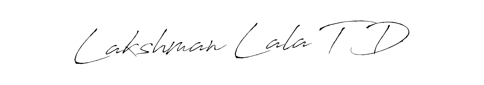 How to Draw Lakshman Lala T D signature style? Antro_Vectra is a latest design signature styles for name Lakshman Lala T D. Lakshman Lala T D signature style 6 images and pictures png