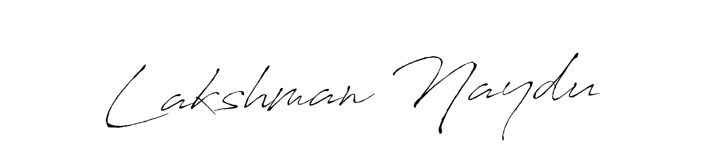 How to make Lakshman Naydu name signature. Use Antro_Vectra style for creating short signs online. This is the latest handwritten sign. Lakshman Naydu signature style 6 images and pictures png