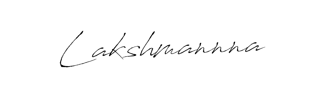 Design your own signature with our free online signature maker. With this signature software, you can create a handwritten (Antro_Vectra) signature for name Lakshmannna. Lakshmannna signature style 6 images and pictures png