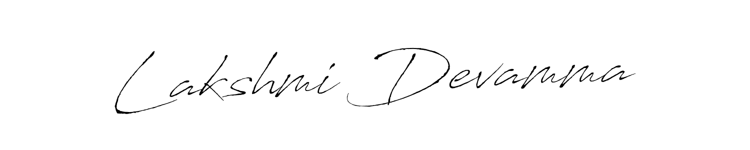 Make a beautiful signature design for name Lakshmi Devamma. With this signature (Antro_Vectra) style, you can create a handwritten signature for free. Lakshmi Devamma signature style 6 images and pictures png