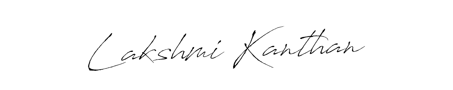 Also we have Lakshmi Kanthan name is the best signature style. Create professional handwritten signature collection using Antro_Vectra autograph style. Lakshmi Kanthan signature style 6 images and pictures png