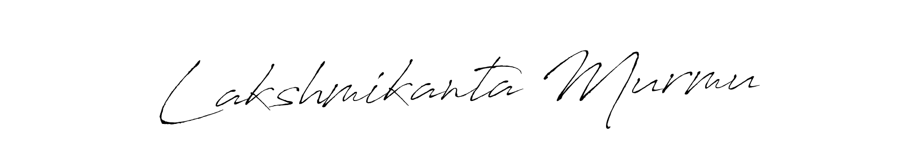 You should practise on your own different ways (Antro_Vectra) to write your name (Lakshmikanta Murmu) in signature. don't let someone else do it for you. Lakshmikanta Murmu signature style 6 images and pictures png