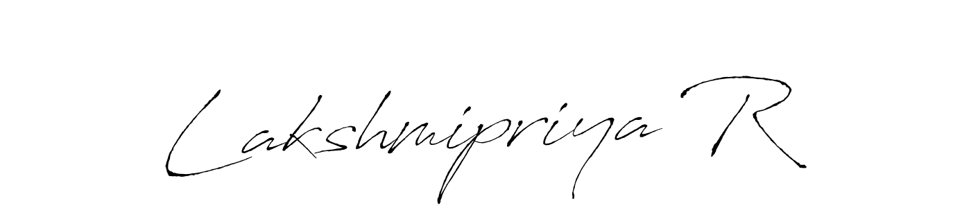 You should practise on your own different ways (Antro_Vectra) to write your name (Lakshmipriya R) in signature. don't let someone else do it for you. Lakshmipriya R signature style 6 images and pictures png