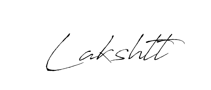 How to make Lakshtt name signature. Use Antro_Vectra style for creating short signs online. This is the latest handwritten sign. Lakshtt signature style 6 images and pictures png